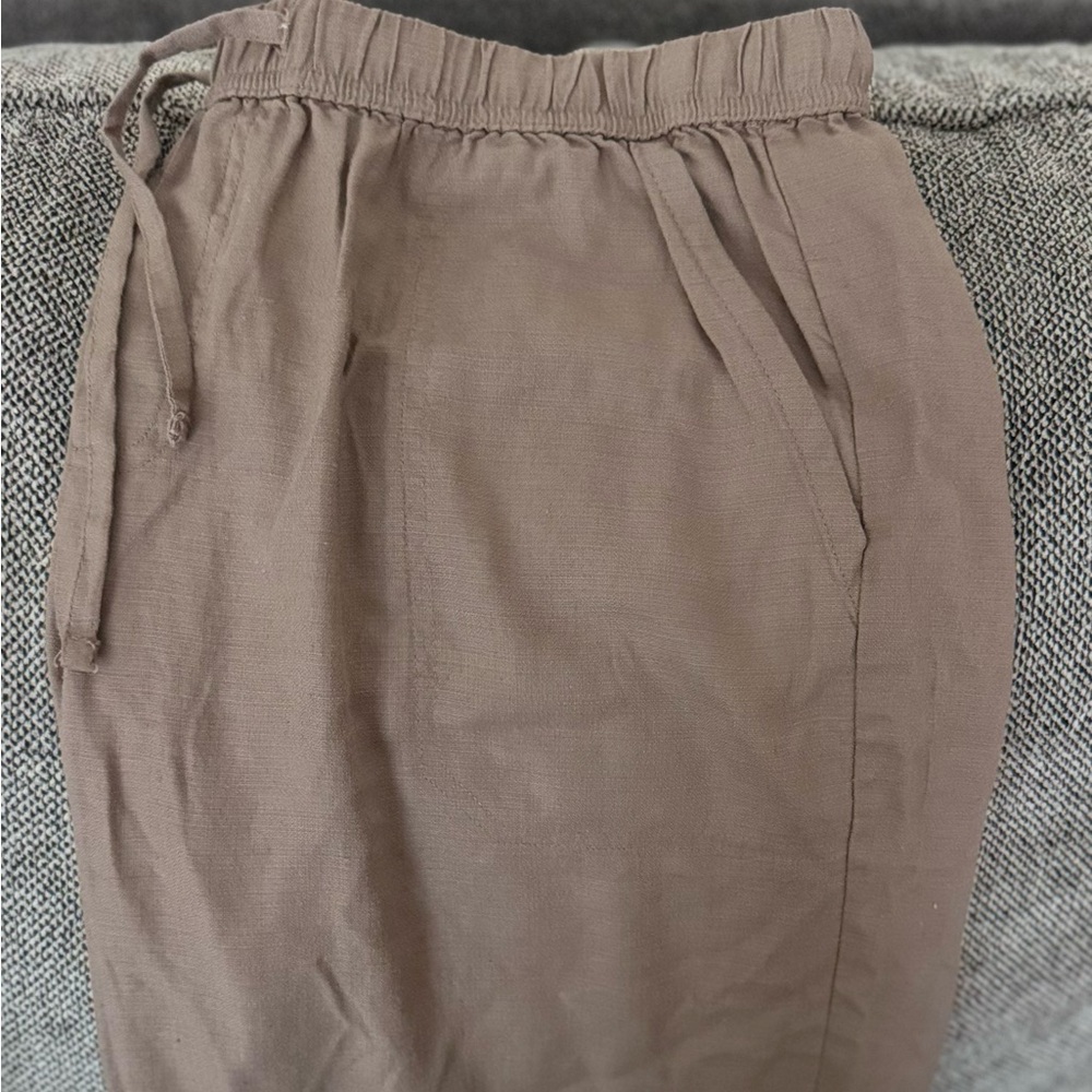 Brown Casual Pants